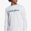 Quiksilver PRIMARY COLOURS - T-shirt à Manches Longues - White 1 Quiksilver PRIMARY COLOURS - T-shirt à Manches Longues - White -Quiksilver Soldes d3708a5aece14c079576e29a5aeeb7ff