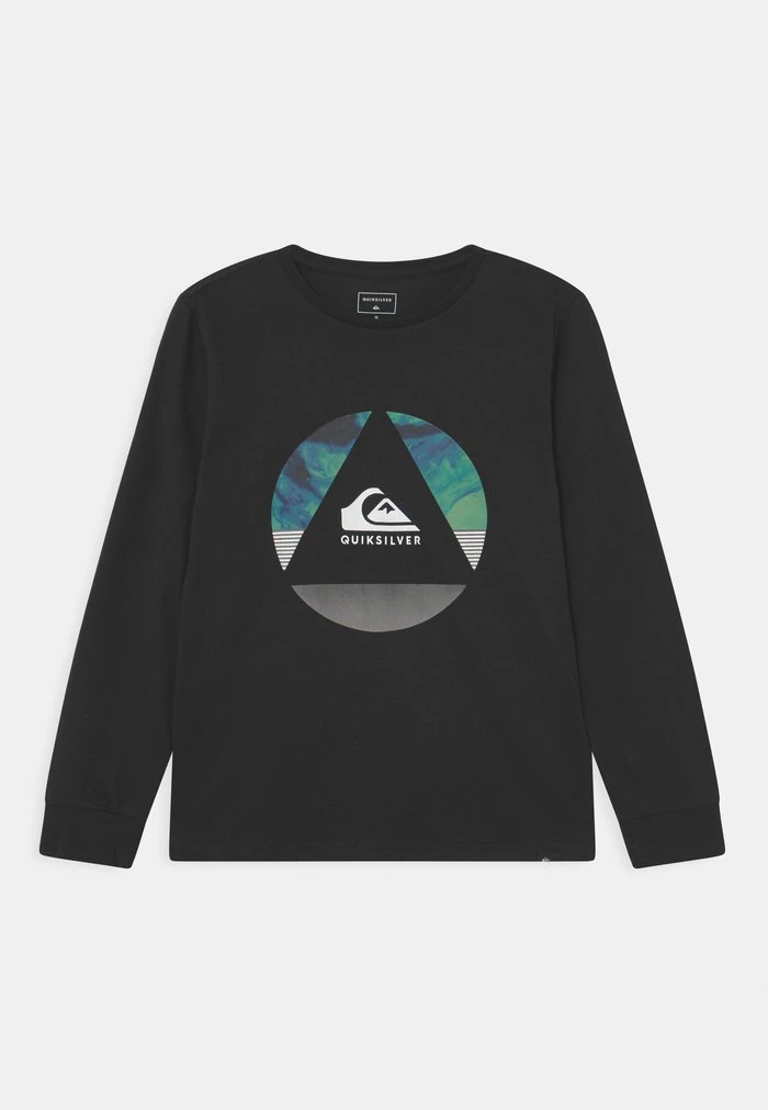 Quiksilver TRIANGLE BUNDSY TEE 2 PACK - T-shirt à Manches Longues - Athletic Heather/black 5 Quiksilver TRIANGLE BUNDSY TEE 2 PACK - T-shirt à Manches Longues - Athletic Heather/black – Image 3