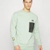 Quiksilver DOWNHILL - Sweatshirt - Frosty Green -Quiksilver Soldes d473c4d4743a4d3081963262ff3fc491
