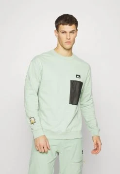 Quiksilver DOWNHILL - Sweatshirt - Frosty Green