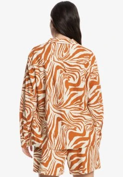 Quiksilver DESTINATION TRIP - Chemisier - Clay Zebradelia -Quiksilver Soldes d4a827b575f746259d9bef7397691550