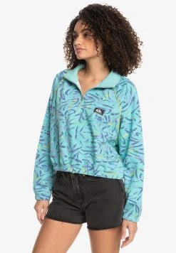 Quiksilver Polo - Aqua Sky Strange Daze