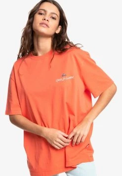 Quiksilver T-shirt Imprimé - Orange