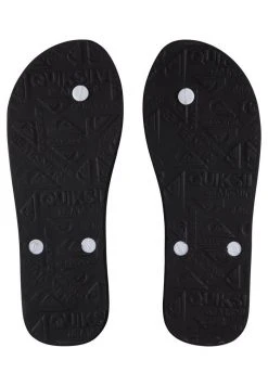 Quiksilver MOLOKAI - Tongs - Black/green/green -Quiksilver Soldes d4f54edc105947bc98875f06d1cfbca7