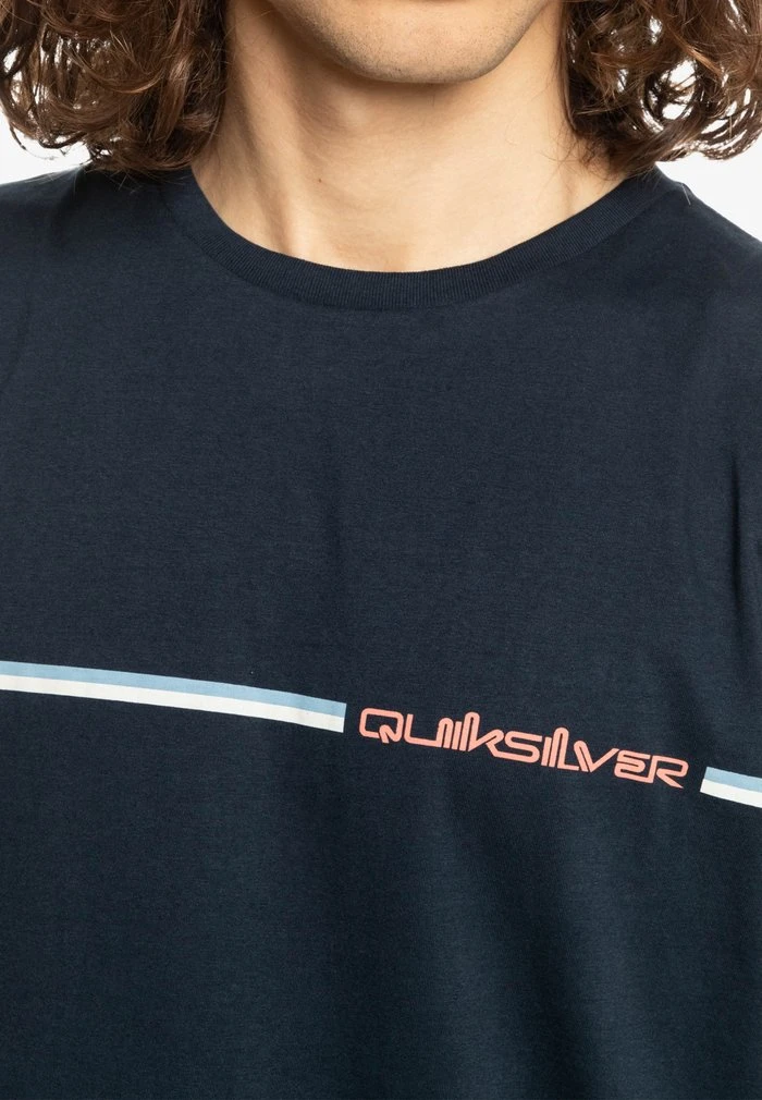 T-shirt imprimé - navy blazer Quiksilver T-shirt Imprimé - Navy Blazer -Quiksilver Soldes d51f2f8049fe4b1b822b7e89a56b892e