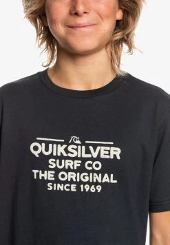 Quiksilver FEEDING LINE - T-shirt Imprimé - Black 5 Quiksilver FEEDING LINE - T-shirt Imprimé - Black -Quiksilver Soldes d5b81a24629d44128b0ad8d7d0dc4f9a