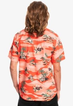 Quiksilver Chemise - Orange 7 Quiksilver Chemise - Orange -Quiksilver Soldes d62a061f134145019c1d84f74cb9d841