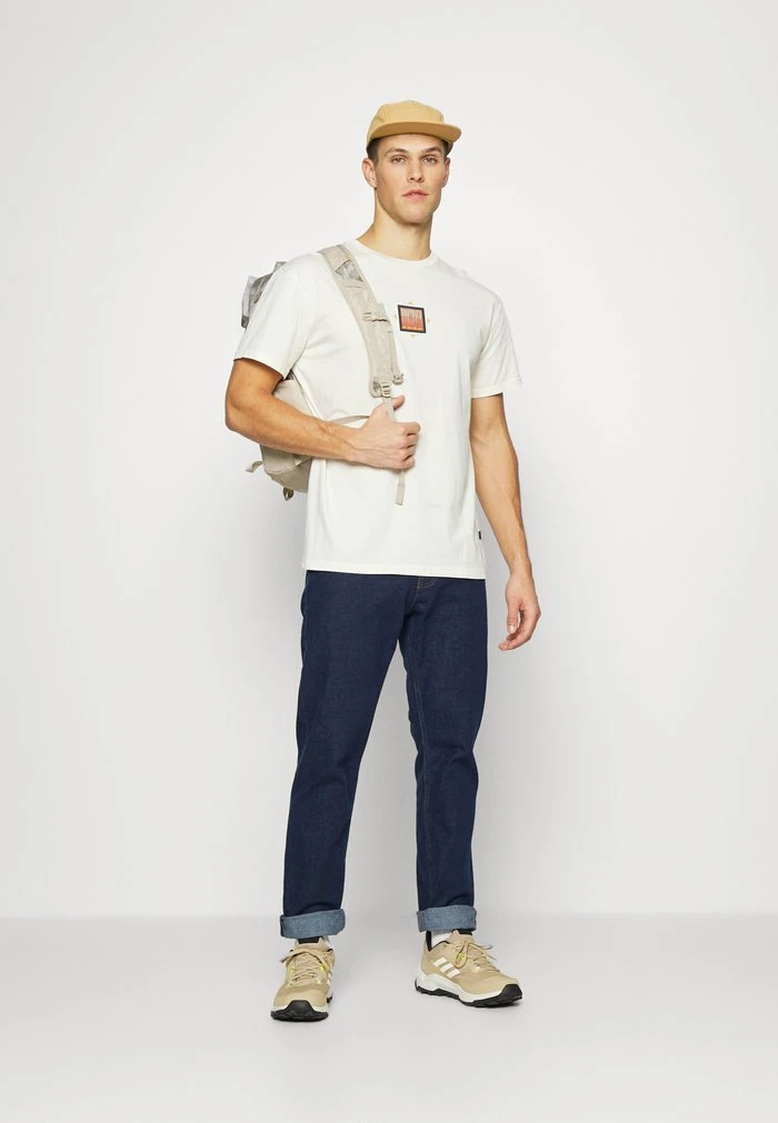 Quiksilver MOUNTAIN RISE TEES - T-shirt Imprimé - Antique White 4 Quiksilver MOUNTAIN RISE TEES - T-shirt Imprimé - Antique White – Image 2