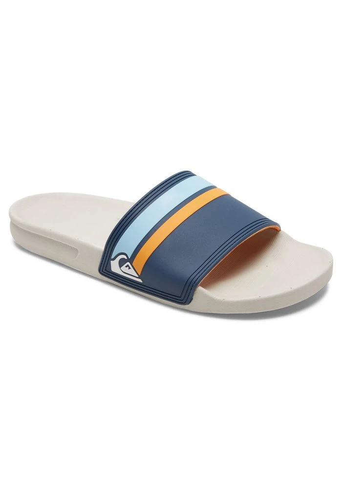 RIVI SLIDE - Sandales de bain - blue Quiksilver RIVI SLIDE - Sandales De Bain - Blue -Quiksilver Soldes d669937715f647e0af615f7e3e49f041