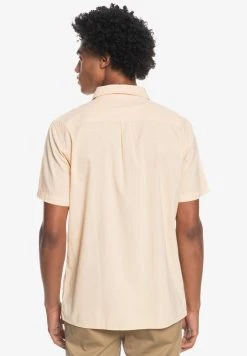 Quiksilver BOLAM KURZÄRMLIGES - Chemise - Almond Cream -Quiksilver Soldes d895ad366ca84e3296ca938e37fdda6d