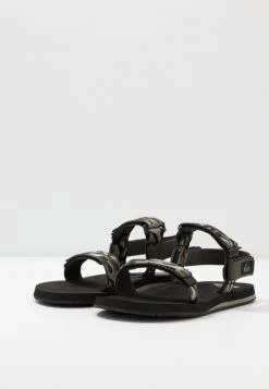 Quiksilver MONKEY CAGED - Sandales - Green/black -Quiksilver Soldes d8cc25f098724518ba1836d4e1bea4f5