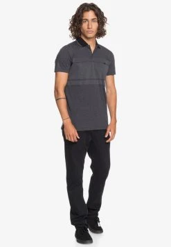 Quiksilver LES RAMIERS - Polo - Black 7 Quiksilver LES RAMIERS - Polo - Black -Quiksilver Soldes da03a2316a4d450e9f9314fd93425013