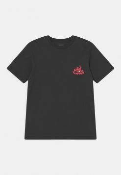 Quiksilver HELLS YEAH SS YTH - T-shirt Imprimé - Black