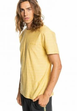 Quiksilver KENTIN MANCHES COURTES POUR EQYKT - T-shirt Imprimé - Yellow -Quiksilver Soldes da764991283245709ae98294d5fb8851