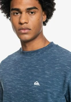 Quiksilver Sweatshirt - Insignia Blue Spacedye -Quiksilver Soldes dabdf9071daf4201a63c45cfd06e4e2a