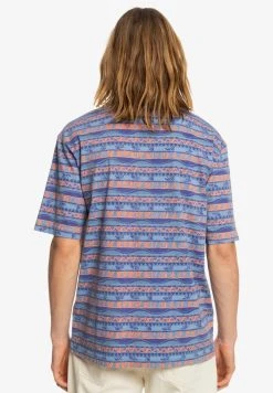 Quiksilver T-shirt Imprimé - Wedgewood Greenmind -Quiksilver Soldes db3ce39443784ac0ad5fdd0a4f932b42