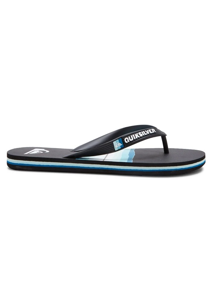 Quiksilver MOLOKAI RESIN TINT - Tongs - Black 7 Quiksilver MOLOKAI RESIN TINT - Tongs - Black – Image 5
