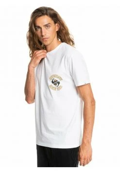 Quiksilver GOLDEN HOURS MANCHES COURTES - T-shirt Basique - White -Quiksilver Soldes dd3a051498fb49ddbb6310a141ddebd0