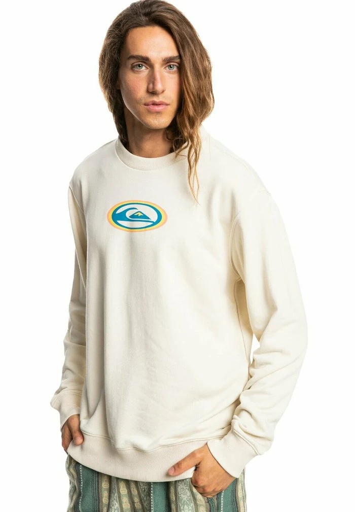 Quiksilver TEMPER - Sweatshirt - Antique White 5 Quiksilver TEMPER - Sweatshirt - Antique White – Image 3