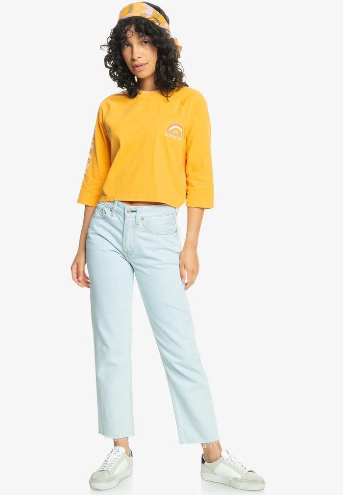 T-shirt imprimé - saffron Quiksilver T-shirt Imprimé - Saffron -Quiksilver Soldes dd821fe8b25d47ad8a048caacf55ca82