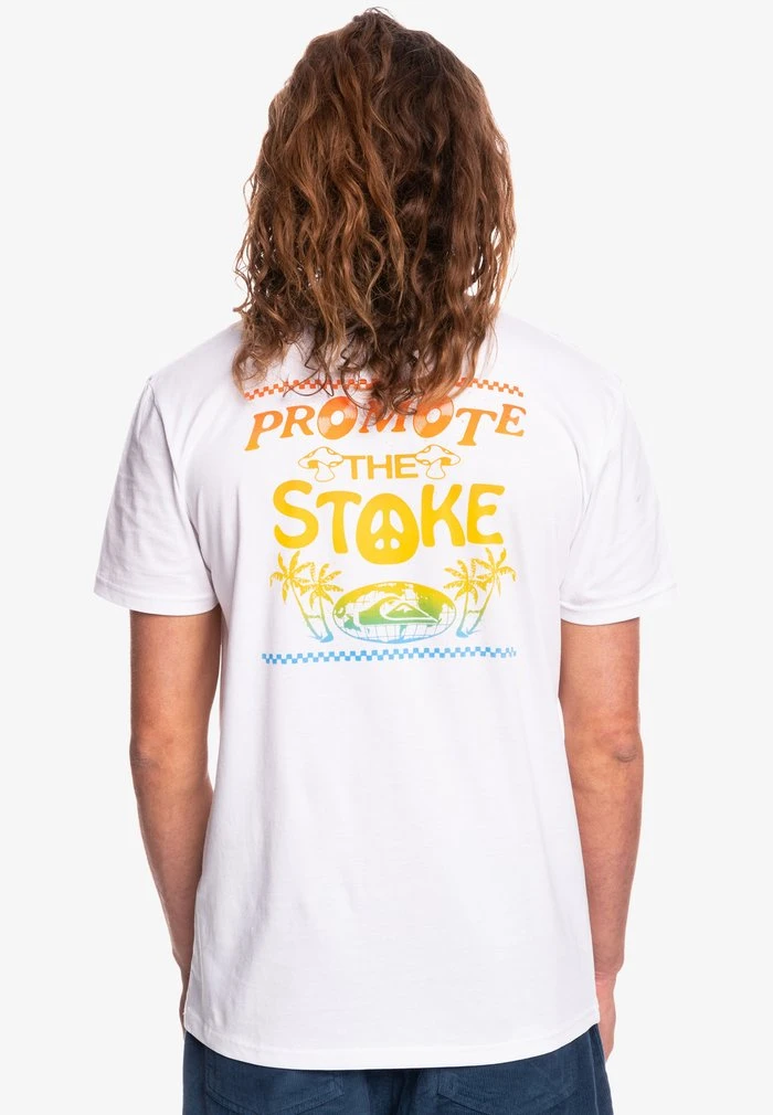 Quiksilver T-shirt Imprimé - White 5 Quiksilver T-shirt Imprimé - White – Image 3
