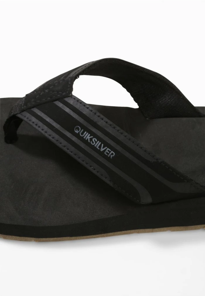 Quiksilver Chaussons - Black/black/brown 8 Quiksilver Chaussons - Black/black/brown – Image 6