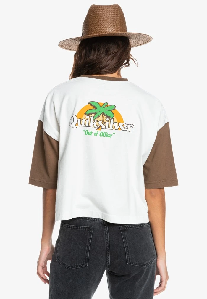 Quiksilver VINTAGE CAMISETA DE MANGA - T-shirt Imprimé - Teak 4 Quiksilver VINTAGE CAMISETA DE MANGA - T-shirt Imprimé - Teak – Image 2
