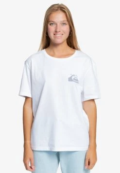Quiksilver STANDARD - T-shirt Imprimé - White 19 Quiksilver STANDARD - T-shirt Imprimé - White -Quiksilver Soldes df68e12db17e4bf98045ca26f3b2de9d