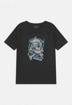 Quiksilver DRIFT REVIVAL TEE 2 PACK - T-shirt Imprimé - Black/white -Quiksilver Soldes df91377bc06e467c8e407da2ab2f1ab3