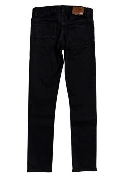 Quiksilver KILLING ZONE - Jeans Skinny - True Black -Quiksilver Soldes e05cfb052d2f4411b92ac826451f8b8a