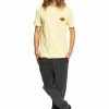 Quiksilver MYTHIC LIMITS - T-shirt Imprimé - Pale Banana -Quiksilver Soldes e0a6f8ec9493473d9ed94aeeef539189