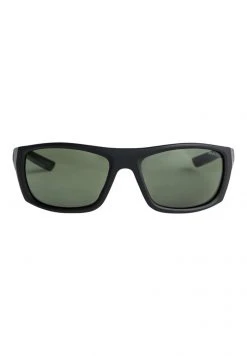 Quiksilver KNOCKOUT POLARIZED - Lunettes De Soleil - Matte Black Green Polarized -Quiksilver Soldes e1ff600e00df486b800c47cddeb64729