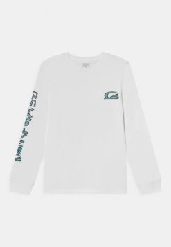 Quiksilver STACKED - T-shirt à Manches Longues - White
