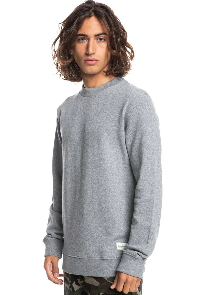 Quiksilver Sweatshirt - Light Grey Heather 5 Quiksilver Sweatshirt - Light Grey Heather – Image 3