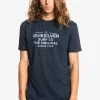 Quiksilver FEEDING LINE MANCHES COURTES - T-shirt Imprimé - Navy Blazer -Quiksilver Soldes e41f75106ab24bb6a5d60ea34d74fced