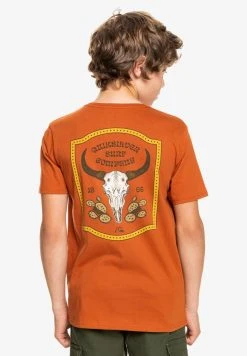 Quiksilver WILD CARD - T-shirt Imprimé - Cinnamon 4 Quiksilver WILD CARD - T-shirt Imprimé - Cinnamon -Quiksilver Soldes e5531643019742259cb03ed9c179f7ac