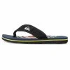 Quiksilver MOLOKAI LAYBACK - Tongs - Black -Quiksilver Soldes e5550732c7dd4208b8875a3e25736933