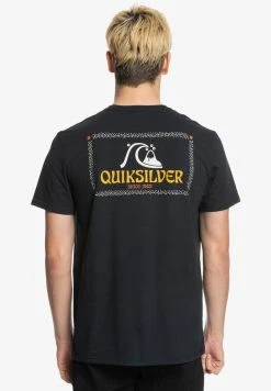 Quiksilver DREAM VOUCHER - T-shirt Imprimé - Black -Quiksilver Soldes e5963e1b616e4833825662d699248a87