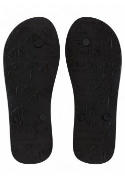 Quiksilver MOLOKAI TIJUANA - Chaussons - Black 1 -Quiksilver Soldes e669fdc45c164cd3a556aed3b7c9572d