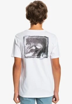 Quiksilver RIDE ON - T-shirt Imprimé - White -Quiksilver Soldes e68992b00f714aa4be1d66963d1b820b