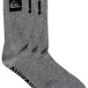 Quiksilver 3 PACK - Chaussettes - Light Grey Heather -Quiksilver Soldes e79ef4401bb94c9b964b88a1b7645082