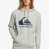 Quiksilver BIG LOGO HOODIE - Sweat à Capuche - Athletic Heather -Quiksilver Soldes e82d455448cb490380aa8688db239a9c