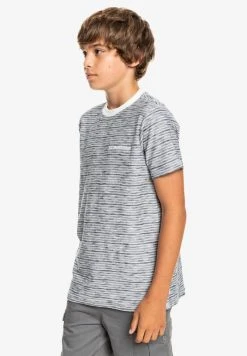 Quiksilver KENTIN - T-shirt Imprimé - White Kentin -Quiksilver Soldes e86b8db0c4cb4979aead6798ba179e2b