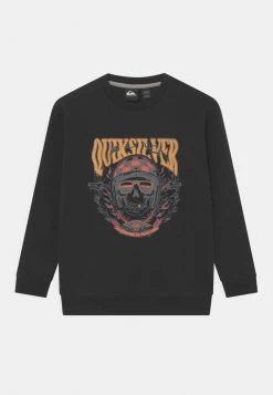 Quiksilver BIKE SKULLS CREW YOUTH - Sweatshirt - Black