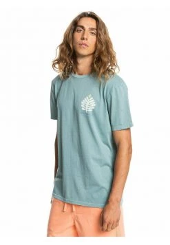 Quiksilver PROMOTE THE STOKE - T-shirt Imprimé - Sea Pine 9 Quiksilver PROMOTE THE STOKE - T-shirt Imprimé - Sea Pine -Quiksilver Soldes e89f2bf4563c4107a0f93611e6d09b26