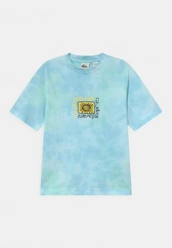 Quiksilver SLOW DIVE YOUTH - T-shirt Imprimé - Light Blue