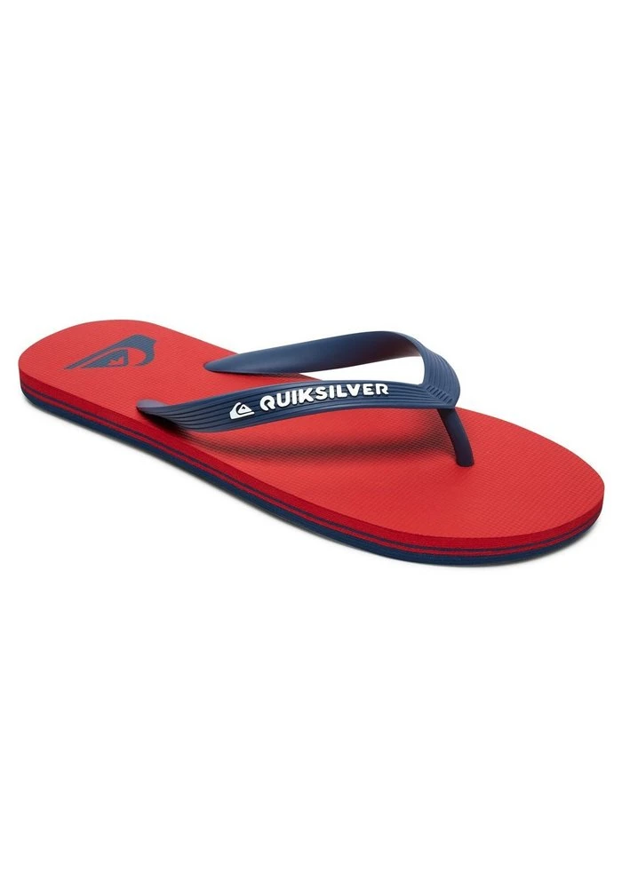 Quiksilver MOLOKAI - Tongs - Red/blue/red 6 Quiksilver MOLOKAI - Tongs - Red/blue/red – Image 4