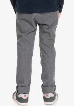 Quiksilver STRETCH - Chino - Dark Grey Heather -Quiksilver Soldes e956f589122f4e819ee757c46c458506