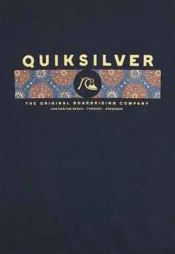 Quiksilver WRAP IT UP - T-shirt Imprimé - Navy Blazer 4 Quiksilver WRAP IT UP - T-shirt Imprimé - Navy Blazer -Quiksilver Soldes e9e08c69bdf54aeca711b4978e076a2f