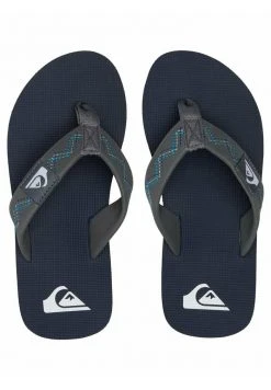 Quiksilver MOLOKAI STITCHY - Tongs - Grey/blue/blue 9 Quiksilver MOLOKAI STITCHY - Tongs - Grey/blue/blue -Quiksilver Soldes eaaeaaed0d374deb96f714bfcf9a69ae